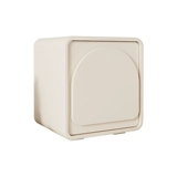 Белый милый французский кремовый прикроватный шкаф INS Wind Small Leather Kids's Sleeds Простая и современная дизайн чувства дизайна