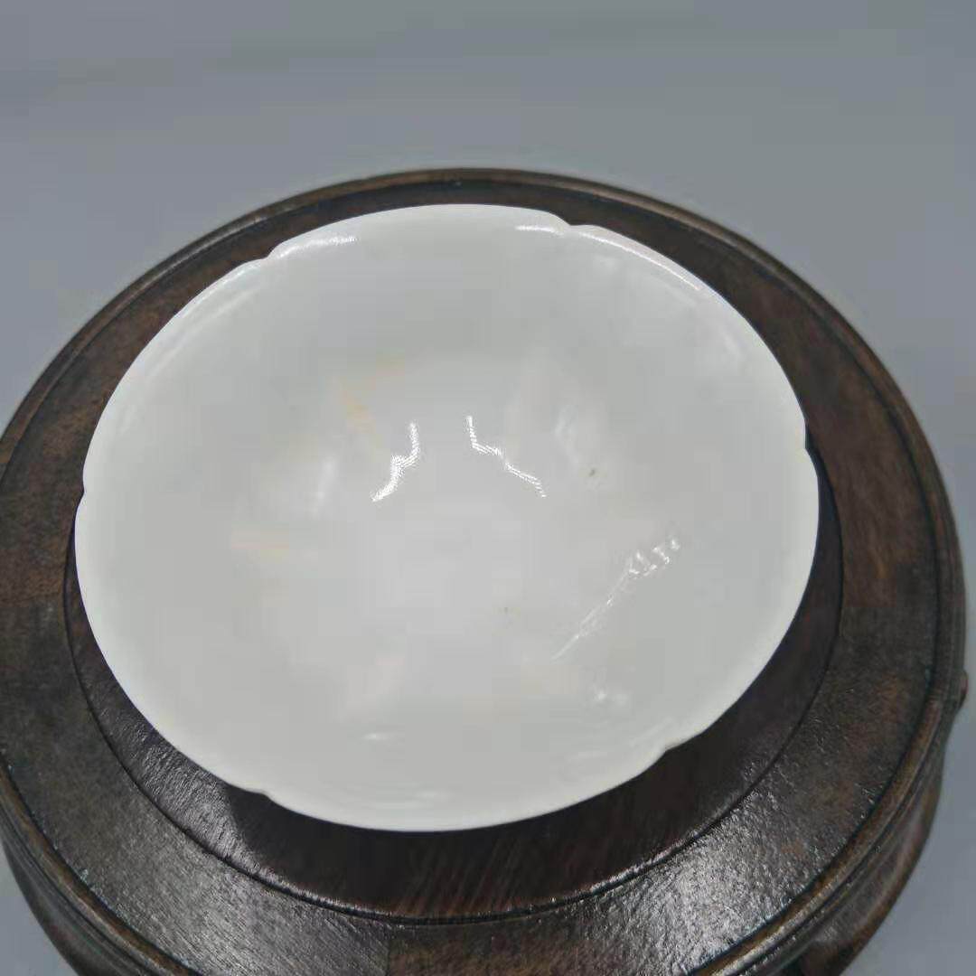 Song Dynasty Movie Green Hutian Kiln Lotus Melon Fruit Bowl and Antique Ancient Play Old Stock Old Collection Antique Porcelain Furniture Small Pendulum Piece-Taobao