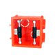 Type 86 plastic cassette repairer switch socket holder bottom box junction box universal support pole metal bow