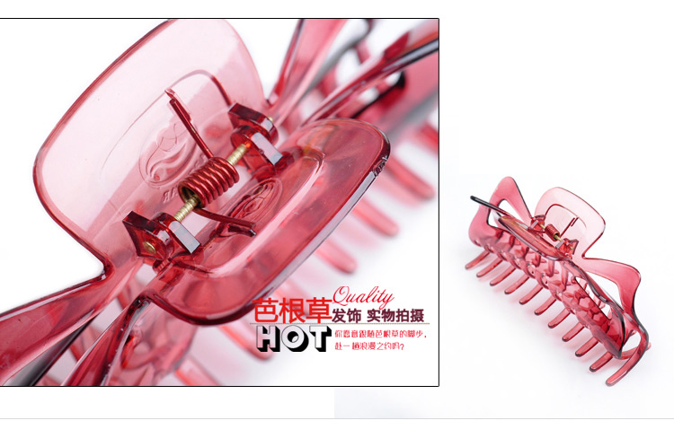 Mặc cả phụ kiện tóc cỏ gân rỗng nơ quá khổ mùa thu không xấu kẹp tóc kẹp tóc lấy tóc lấy thẻ lớn - Phụ kiện tóc bờm tóc