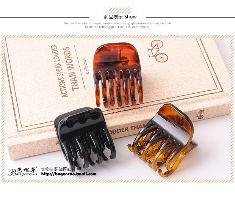 Clip cắt tóc trên cỏ cây kẹp tóc kẹp tóc phiên bản Hàn Quốc của phụ kiện tóc tiara bắt thẻ kèn kẹp tóc - Phụ kiện tóc
