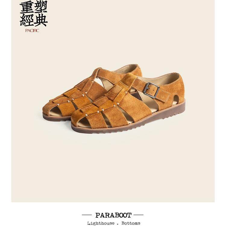 PARABOOT Gurkha凉鞋:法式复古优雅的夏日灵魂伴侣-其他凉鞋-淘宝好物网