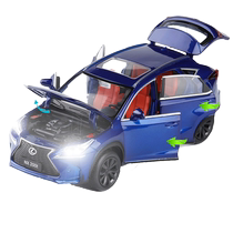 Metal 1:32 is suitable for Lexus NX200T off-road vehicle opening sound and light return alloy car model