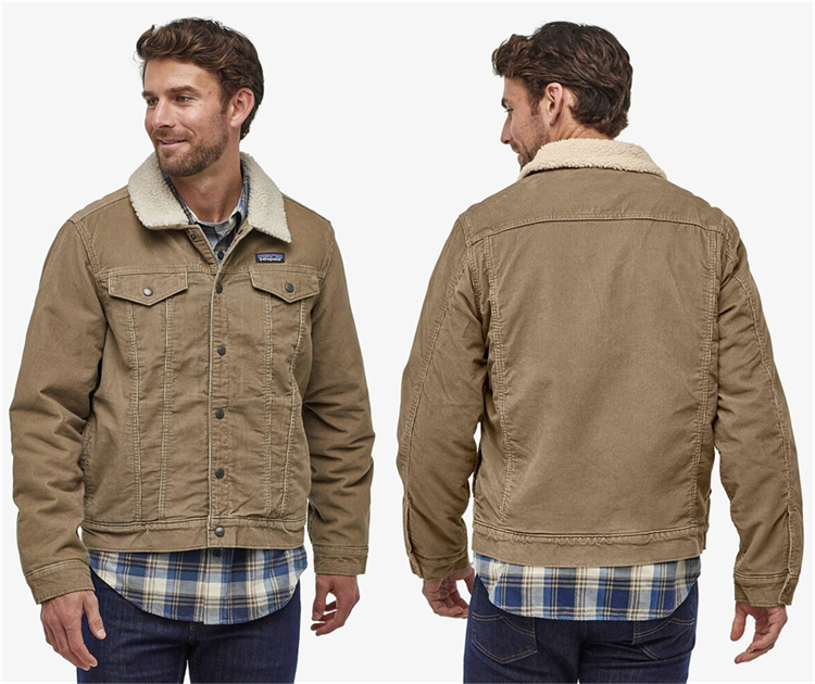 PATAGONIA Patagonia Pile Lined Jacket light core suede wool monkey jacket jacket 26520