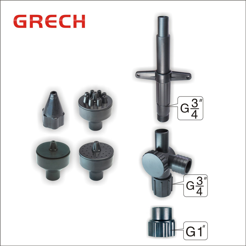 Sensen Fountain Head Fountain Pool Pond Nozzle Fountain Pump Water Pump Accessories CFA-01 02 06 08 08 10