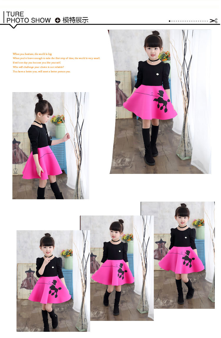 Robes pour fille en mélange - Ref 2048071 Image 13