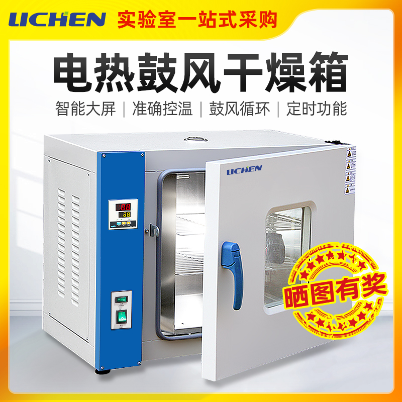 Lichen electric heating temperature blast drying box vacuum industrial oven laboratory small high temperature test drying box