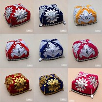 Dance cap Xinjiang Uyghur small flower cap performance performance Xinjiang Hat performance Adult cap Childrens snow lotus cap