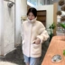 Mùa đông 2019 mới của phụ nữ phiên bản Hàn Quốc của lông cừu ngắn Hained lông xù lông tổng hợp một sợi len hàng đầu - Faux Fur