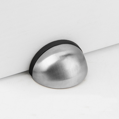 乐优家不锈钢免打孔龟顶门吸门碰