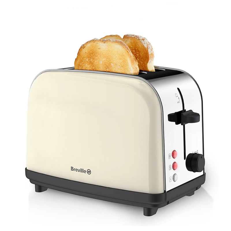 British retro home stainless steel automatic toaster toaster soil driver 2 slices toaster breakfast machine