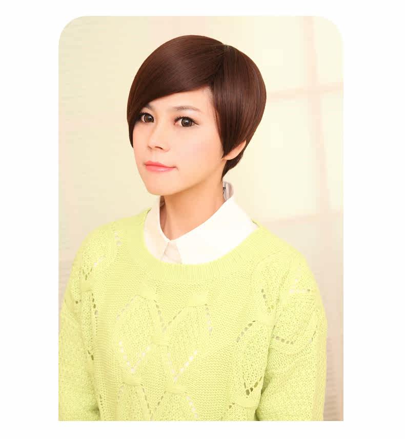 Perruque cheveux raides Court - Ref 2609293 Image 11