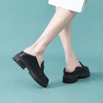 Real Leather 2022 New Spring Small Leather Shoes Design Sensation Woman SOFT BOTTOM LEATHER SHOES ULTRA SOFT WITHOUT GRINDING FEET 100 LAP SINGLE SHOES