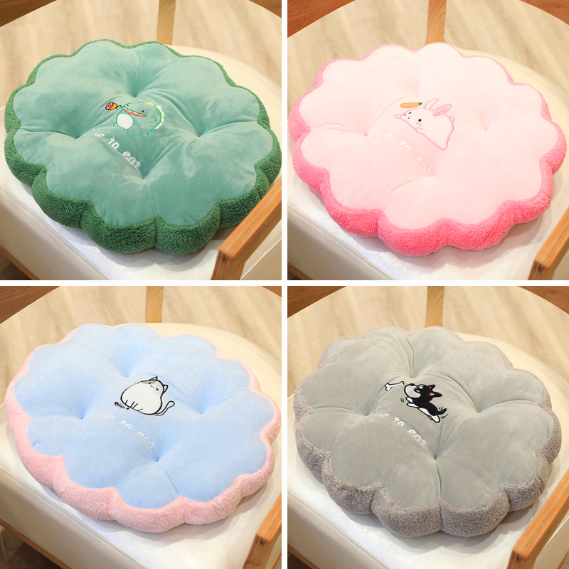 Round cushion chair cushion office for long sitting guard hip cushion ground tatami breathable thickened Four Seasons universal