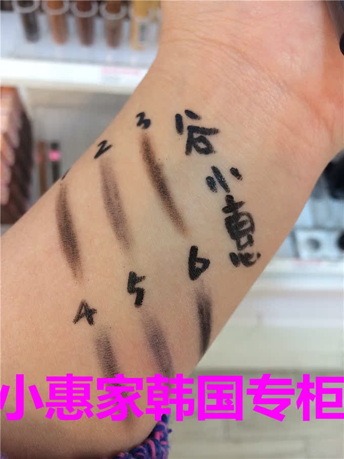 Spot Korea quầy chính hãng Etudehouse Etude House Vẽ hai đầu xoay bút chì lông mày tự động - Bút chì lông mày / Bột / Stick bảng màu kẻ mày innisfree