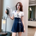 夜场制服批发厂家桑拿技师工作服夜场连衣裙