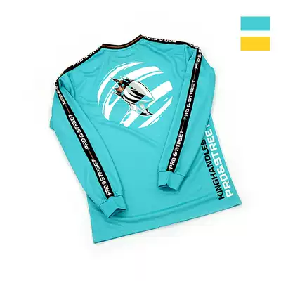 (Zone 6)Planet series Kinghandles logo Autumn long-sleeved quick-drying sports T-shirt Basketball