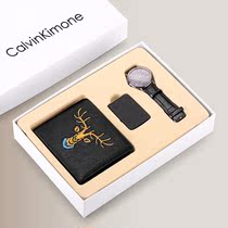 Mens leather short wallet fashion business first layer cowhide horizontal two-fold wallet wallet multi-function ticket holder