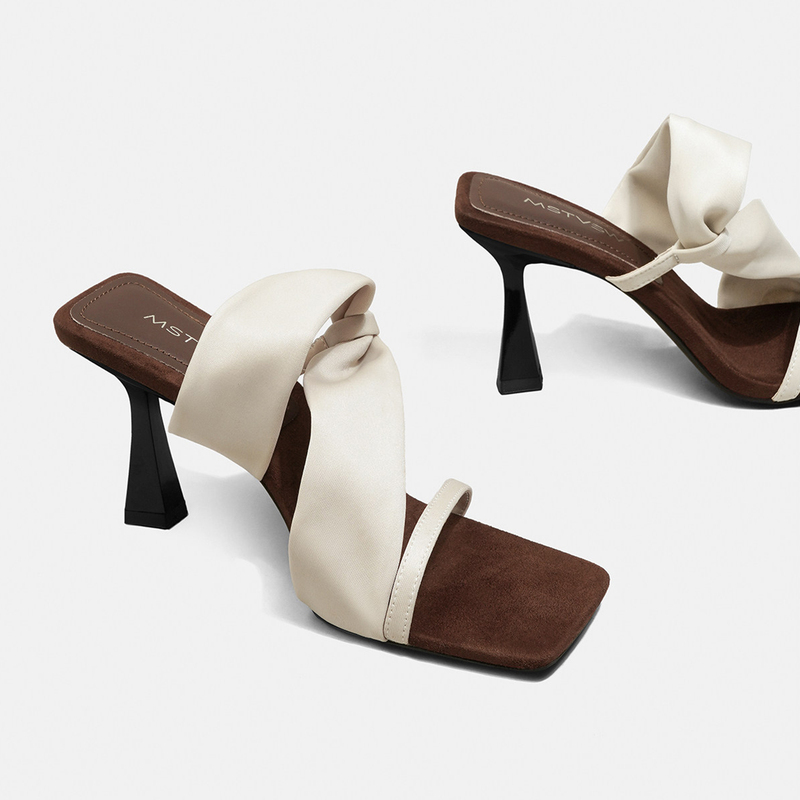 Calbou Kimct Summer Stunning High-Heeled Shoes for Women, Stiletto Heels, Square Toe, Open-Toe Sandals, Elegant One-Strap Sandals Calbou Kimct Summer Stunning High-Heeled Shoes for Women, Stiletto Heels, Square Toe, Open-Toe Sandals, Elegant One-Strap Sandals