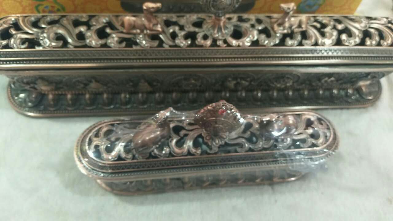 Nepal imported incense burner Handmade metal incense burner Three colors and three models to choose from