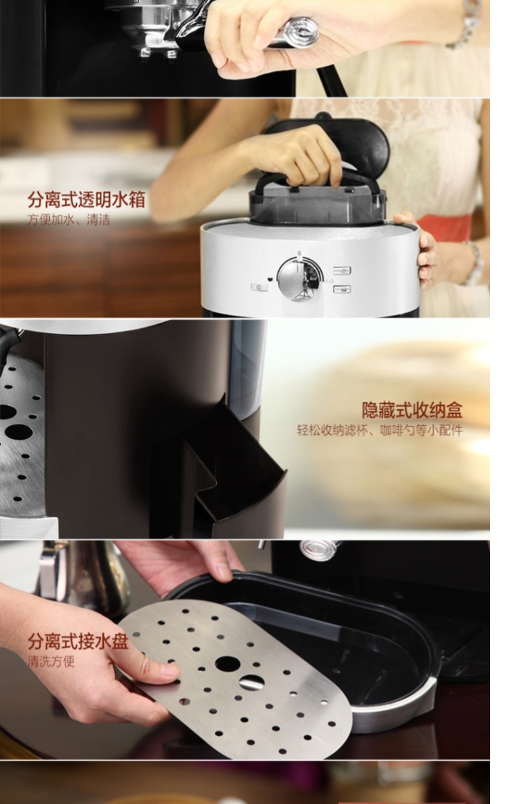 máy pha cafe simonelli Máy pha cà phê điện ACA / Bắc Mỹ tiêu dùng và thương mại hoàn toàn bán tự động bọt sữa nhỏ bán tự động áp suất 15 Pa - Máy pha cà phê máy pha cà phê la marzocco