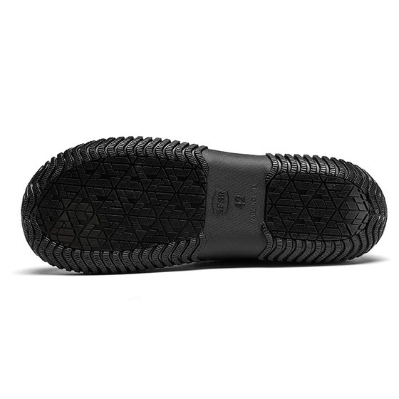 厨师鞋子男中高帮长筒雨鞋防滑防水防油靴子劳保酒店餐厅后厨工作