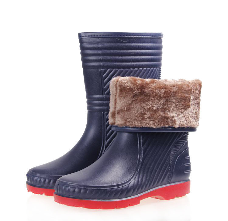 Chaussures - bottes caoutchouc homme pour hiver - semelle tendon - Ref 960610 Image 21