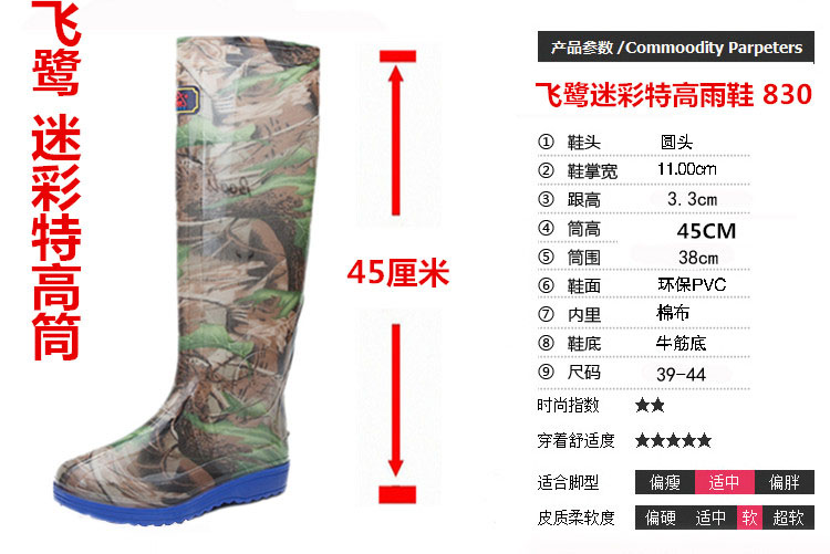 Chaussures - bottes caoutchouc homme pour printemps - semelle tendon - Ref 973393 Image 9