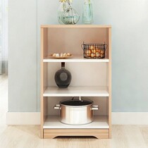 Kitchen small dining room doorless three-layer three-drawer mini removable built-in small low simple living room small cabinet