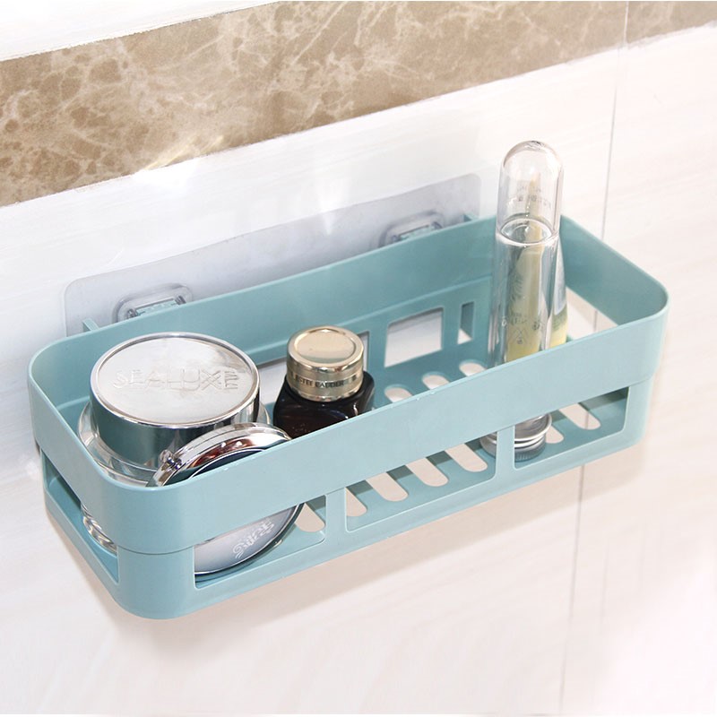 New Chemical Makeup Room Shelve Wall-mounted Bathroom Shelve Free Toilet Suction Wall Suction Cup Bathroom storage Triangle