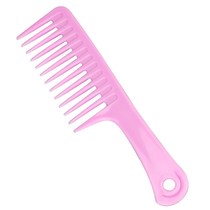 Oversized large tooth comb anti-static wide tooth comb curling hair comb female household plastic hairdressing big comb perm Special