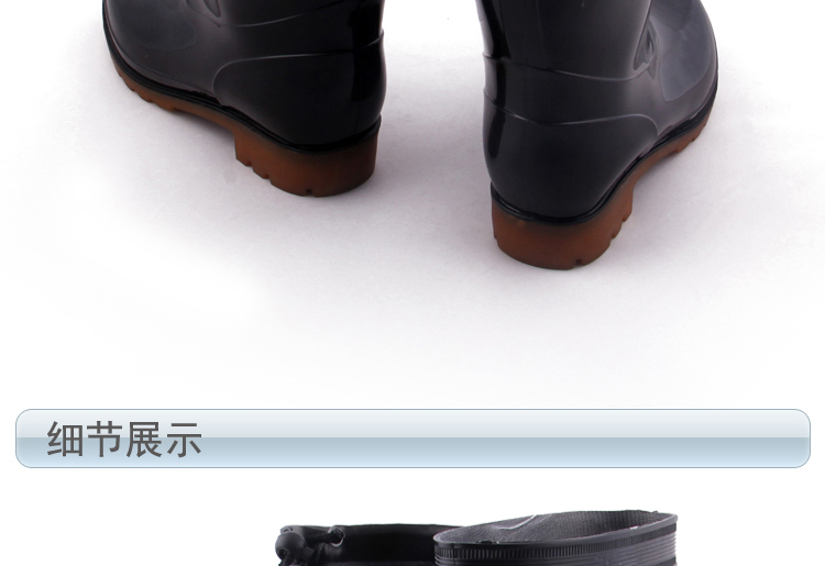 Chaussures - bottes caoutchouc homme - semelle tendon - Ref 974667 Image 20