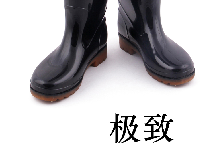 Chaussures - bottes caoutchouc homme - semelle tendon - Ref 974667 Image 12