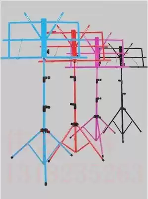Hot sale music stand folding score frame universal score table guzheng guitar stand color score frame