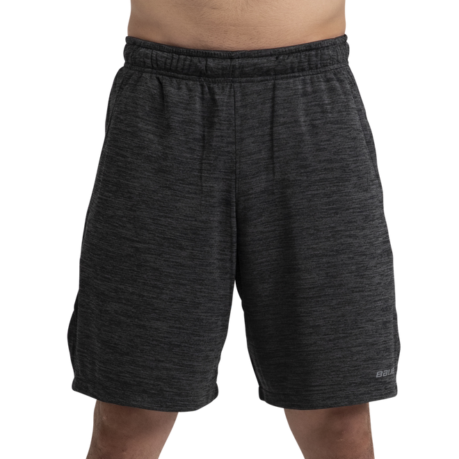 Bauer Quick-Drying Shorts, Wide-Leg Five-Quarter Pants, Summer Running Sports Pants, Drawstring Polyester Pants