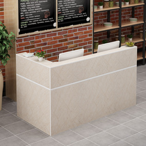  Reception desk Front desk Cashier Counter Bar Counter Company Hotel Convenience store Milk tea shop Cashier