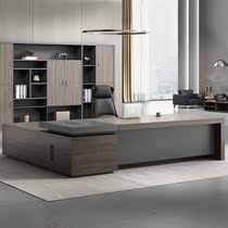 Bosdesk desk President simple modern master desk office furniture office desk and chair combination class manager table