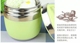 hộp cơm điện unold Nồi cách nhiệt Freda Hộp Bento đầy màu sắc tinh tế Hộp cơm trưa bằng thép không gỉ - Hộp cơm điện sưởi ấm cặp lồng cơm cắm điện