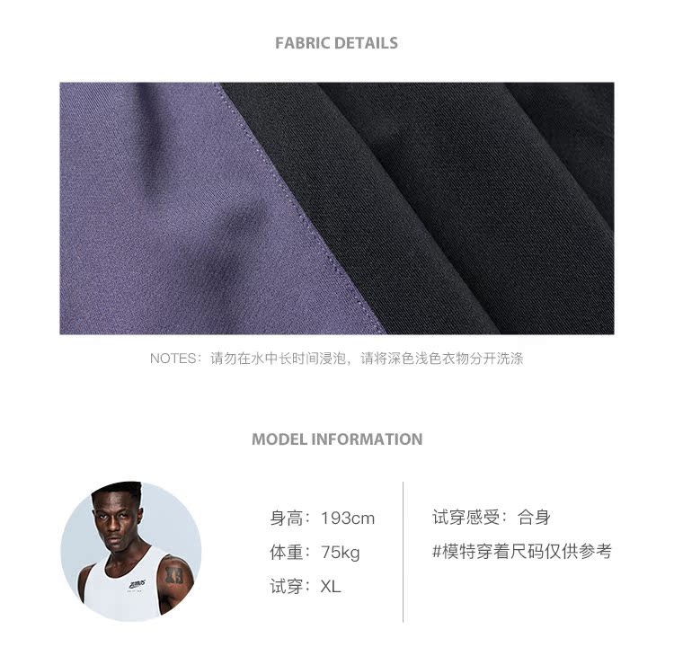 ZONEID2019 mới đen quần short bóng rổ nam lỏng lẻo thoáng khí và nhanh khô xu hướng quần short thể thao hip hop - Quần thể thao quần chạy bộ nữ