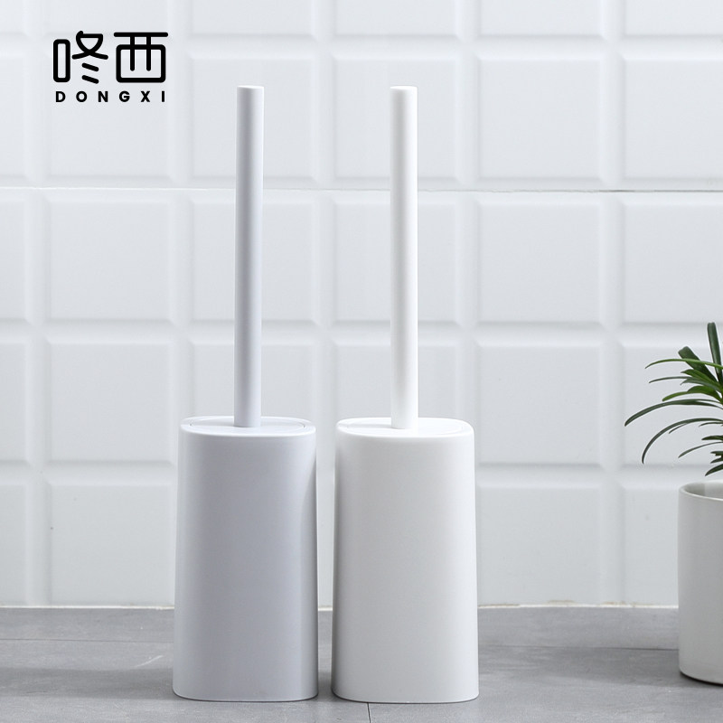 Toilet Brush Wash Toilet Brush No Dead Ends Suit Squat Home Integrated Seat Pan Brush With Base Dressing Room