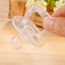 Full silicone pacifier 0-18 months full head sleeping type safe and tasteless baby food grade pacifier