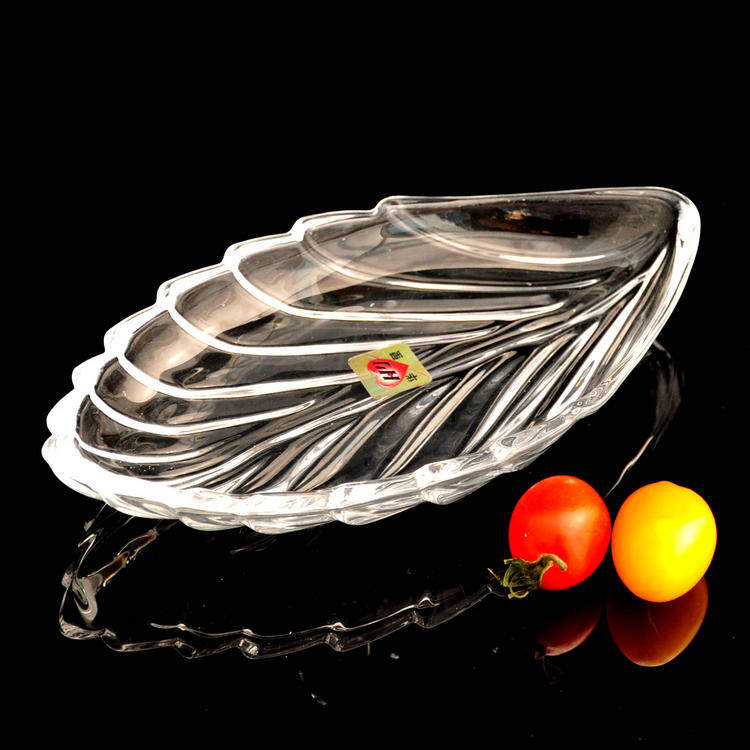 Small number crystal fruit tray glass dry fruit tray Candy Pan Snack bowl Seasoning Dish Restaurant Home Daily Ornament Swing-Taobao
