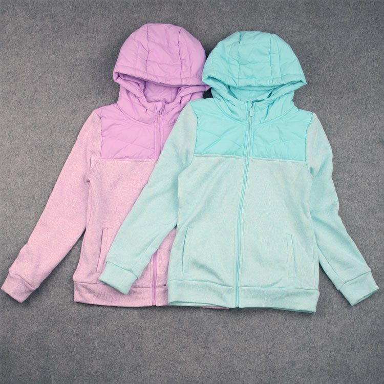 Odtan Female Great Boy 22 Ou Chest Clip Cotton Cardiff Zipped zipped with cap inner suede 400 gr-Taobao