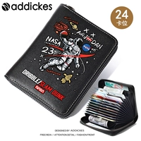 Космонавт, мужской универсальный вместительный и большой антимагнитный картхолдер