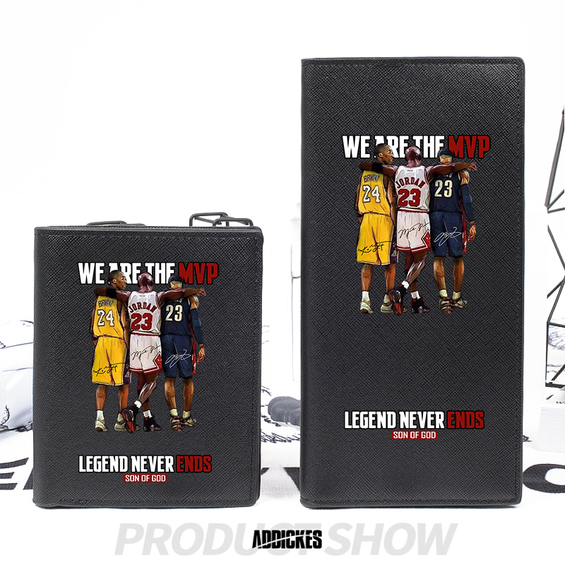 Cosby James perimeter wallet Short Tide Cards Money Clip European And European Wind Boys Young Teen Students High School Students