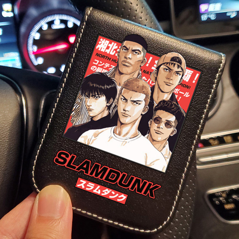 Dunk Basket Master Perimeter Driver's License Bag Male Line Driving License Driving License Leather Sleeve Two-in-one Driver's License Protective Sleeve Kbao Dermis-Taobao