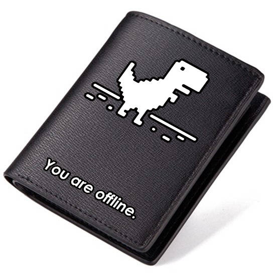 IT madman programmer Google IT surrounding youth high school students wallet Boys personality Korean version of the tide brand wallet