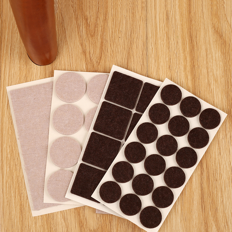 Felt table and chairs foot pad furniture protective cushion floor muted abrasion resistant anti-slip stool chair table corner cushion table leg foot cover