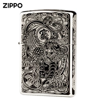 zippo Подлинный более легкий подлинный черный лед