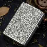zippo Оригинальная мужская зажигалка, зеркальный эффект, подарок на день рождения